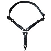 Ремень тактический паракордовый (Черный)