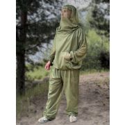 Костюм антимоскитный с капюшоном-сеткой (Хаки)