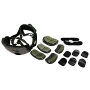 Подвес для шлема с комплектом вкладышей (олива)