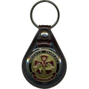 Брелок Россия Военная разведка гвоздика на подложке