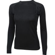 Термобелье Comfort футболка L/S жен  Merino wool черная