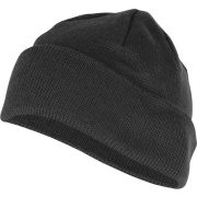 Шапка п/ш с х/б изнанкой черная