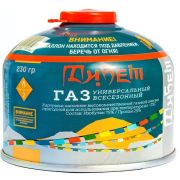 Баллон газовый резьбовой 230гр Тибет