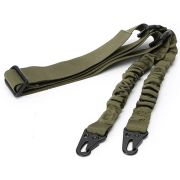 Ремень Оружейный Двухточечный с амортизатором (хаки-олива)