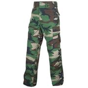 Брюки летние BDU strong woodland рип-стоп