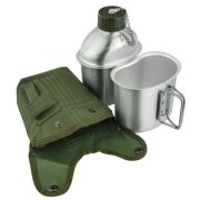Фляга-котелок Rothco Ultra Force G.I. в чехле
